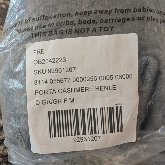 Free People Charcoal V-Neck Sweater - Picture 5 of 10